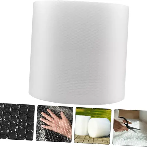 투명 쿠션 랩 롤, 공기 충격 방지, 포장 용품 운송용, 택배 버블 랩 