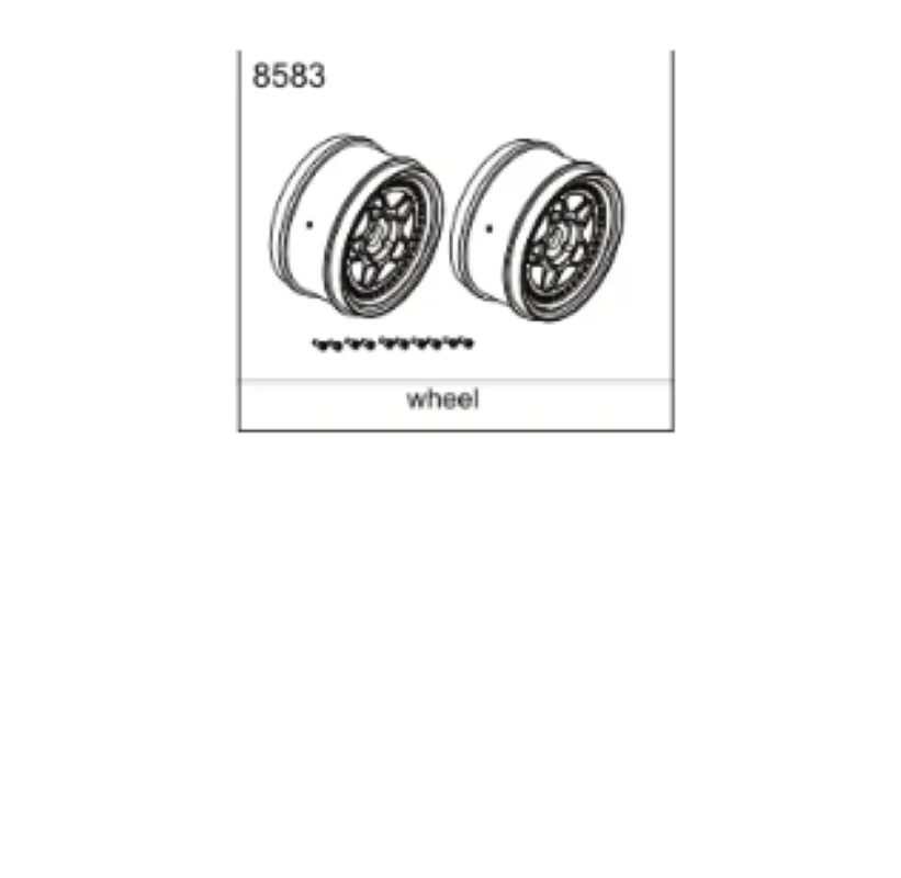 

ZD Racing EX07 Wheels 8583 2PCS