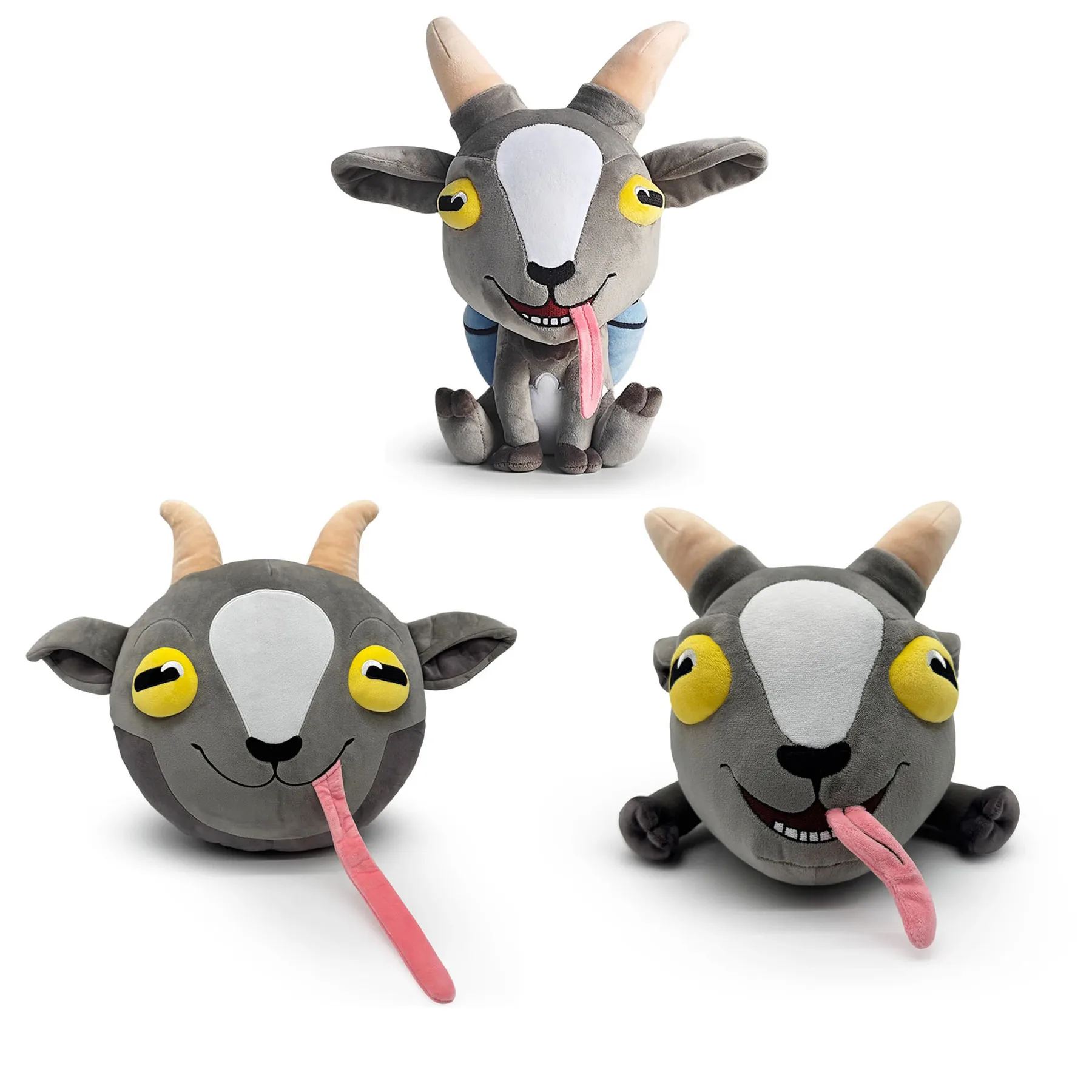 

Goat Simulator Plush Toys Game Plushies Stuffed Animal Doll Room Decor Soft Pillows Funny Gift for Kids Child Birthday Christmas