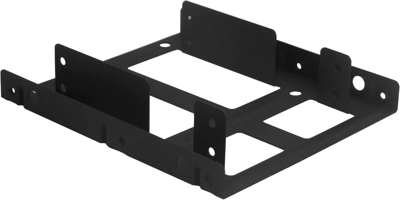 

Металлический двойной кронштейн для установки дисков 2.5" в отсеки 3.5" (HDD/SSD) – адаптер для модернизации настольного компьютера