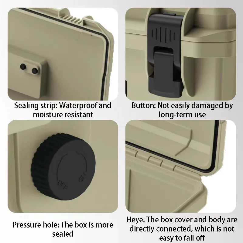 Handheld Toolbox Multifunctional Hardware Storage Box Portable Car Tool Organizer Boxes Household Repair Tool Storage Suitcase