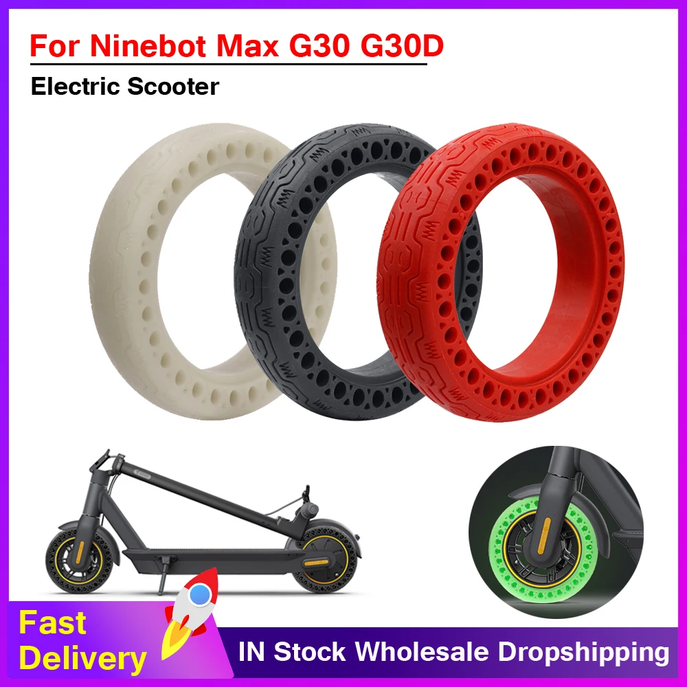 

for Segway Ninebot Max G30 10x2.50 Tyre for Tricycle Bike Schwinn Kids 3 Wheel Stroller Electric Scooter 10' Fluorescent Tire