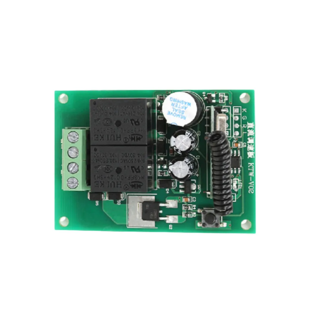 DC12V DC Motor Control Kit Speed Regulator Wireless Remote Control Electric Dining Table Rotary Speed Regulator Motor Controller