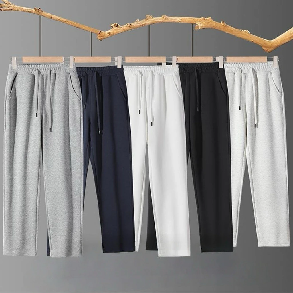 Einfarbige Freizeithose für Herren, bequemes und stilvolles Design, strapazierfähiger Stoff, perfekt für den täglichen Gebrauch und den Heimgebrauch, vielseitiger Stil