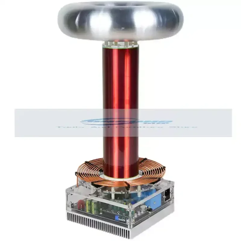 AC 110V-220V DIY Music Tesla Coil SSTC Music SSTC Solid State Tesla Coil Integrated Arc-Suppression Tesla Coil Assembled