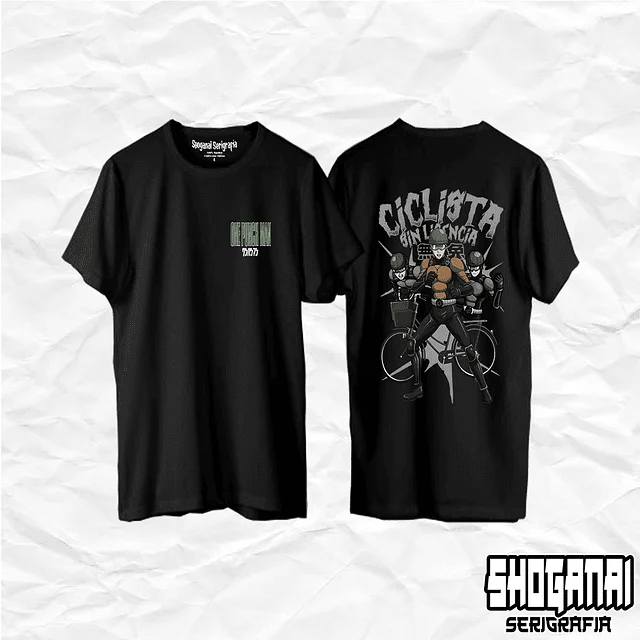 

Ciclista sin licencia - One Punch Man Unisex Anime T-Shirt 100% Cotton Manga Tee