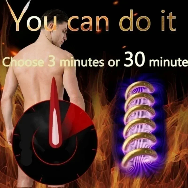 ملابس داخلية للرجال للعلاج المغناطيسي - 22 سراويل داخلية بوكسر ذات قرص مغناطيسي مطورة، دعم مريح للتنفس للعافية