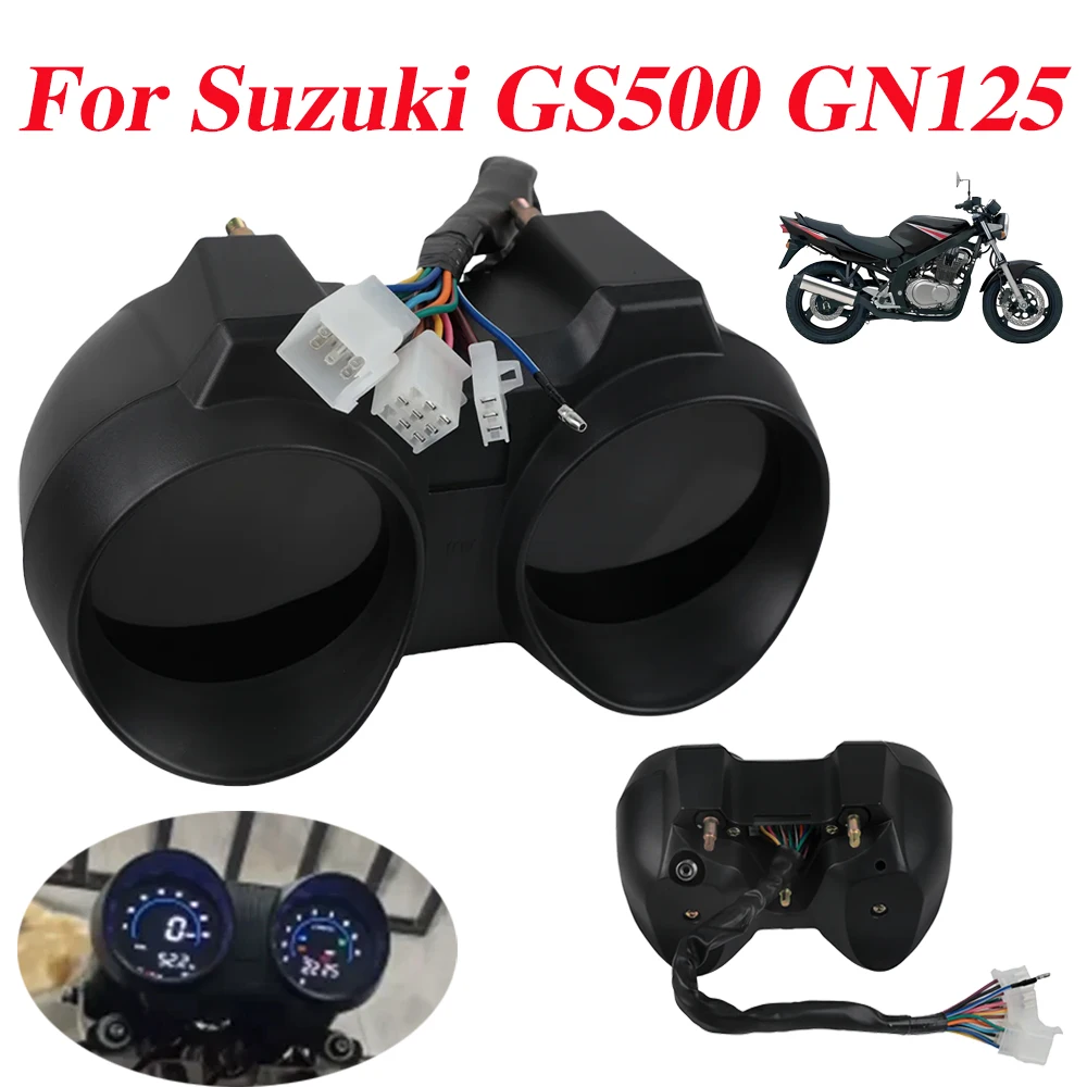 

Universal Motorcycle Digital Speedometer Dashboard Tachometer Odometer Meter Instrument Voltmeter For Suzuki GS500 GS 500 GN125