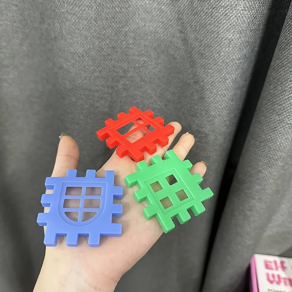 108개 대형 크리에이티브 사각 블록 하우스 조립 블록, 생일 선물용 기본 교육용 DIY 조립 장난감