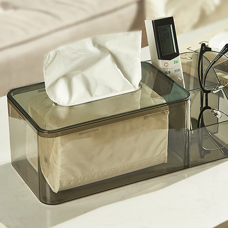 Transparent Tissue Design Tissue Box Halter Für Toilette Home Office Handtuch Serviette Papier Spender Tissue Halter