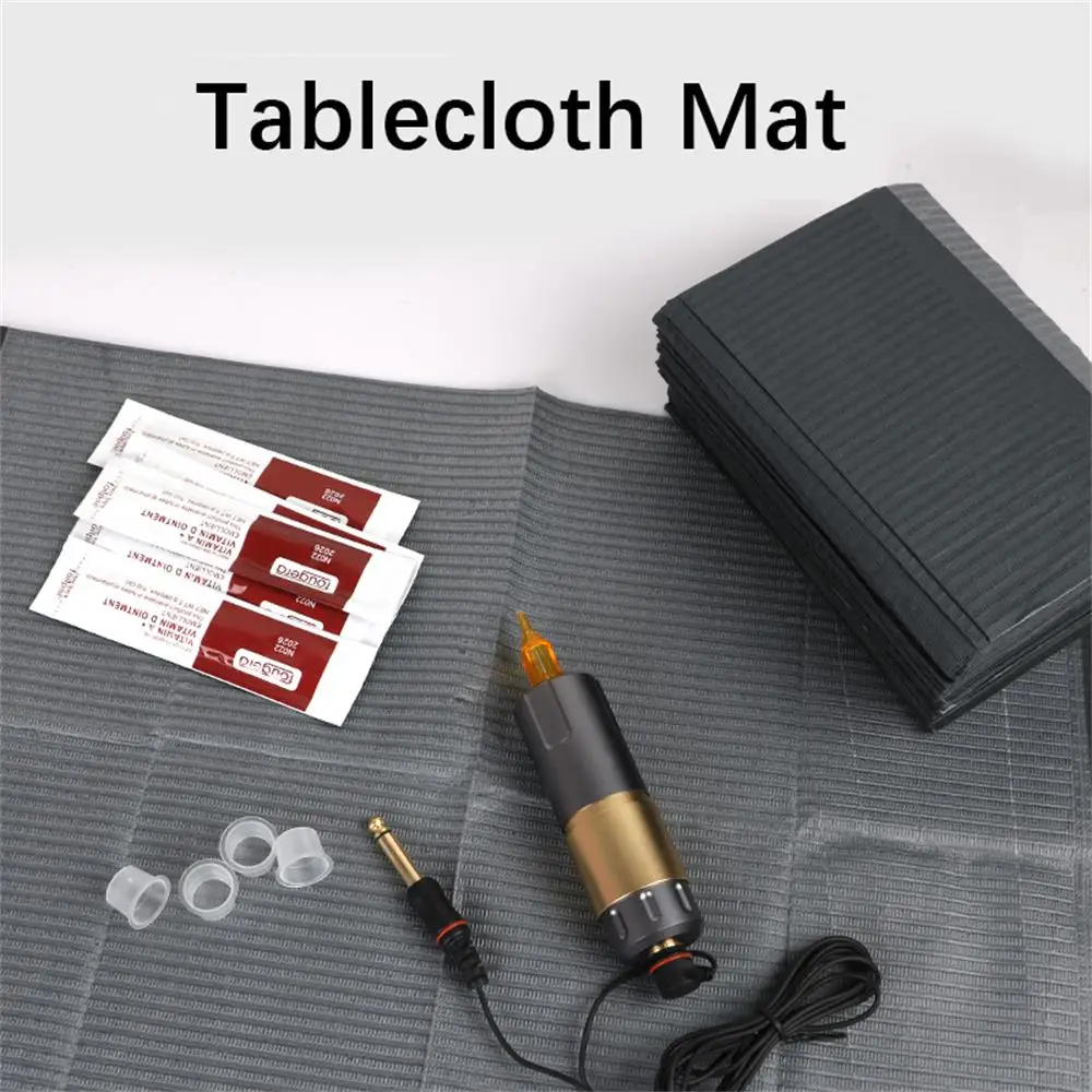 50/20Pcs Disposable Tattoo Clean Pad Clean Pad Patient Tattoo Table Covers Tablecloths Double Layer Sheets Napkins Beauty  Bibs