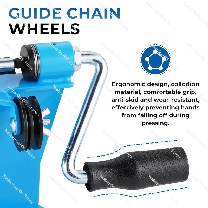 Electric Saw Chain Breaker and Wheel 2-in-1 Chain Breaker and Rivet Rotator