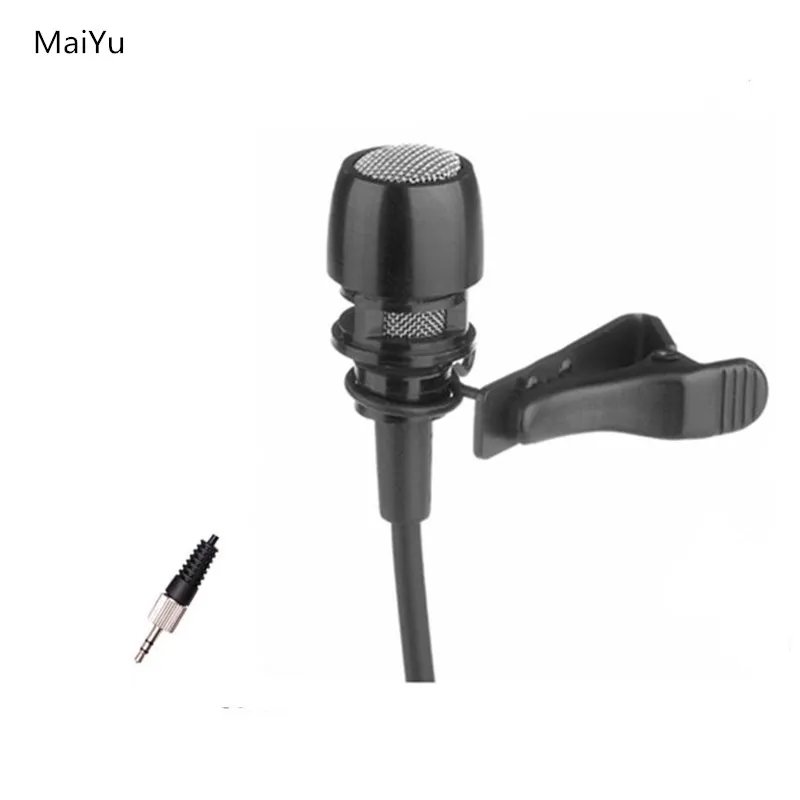 

New Lapel Microphone Condenser Microfone Unidirectional for Sennheiser AKG Shure Wireless Transmitter TRS 3.5mm XLR 3Pin 4Pin