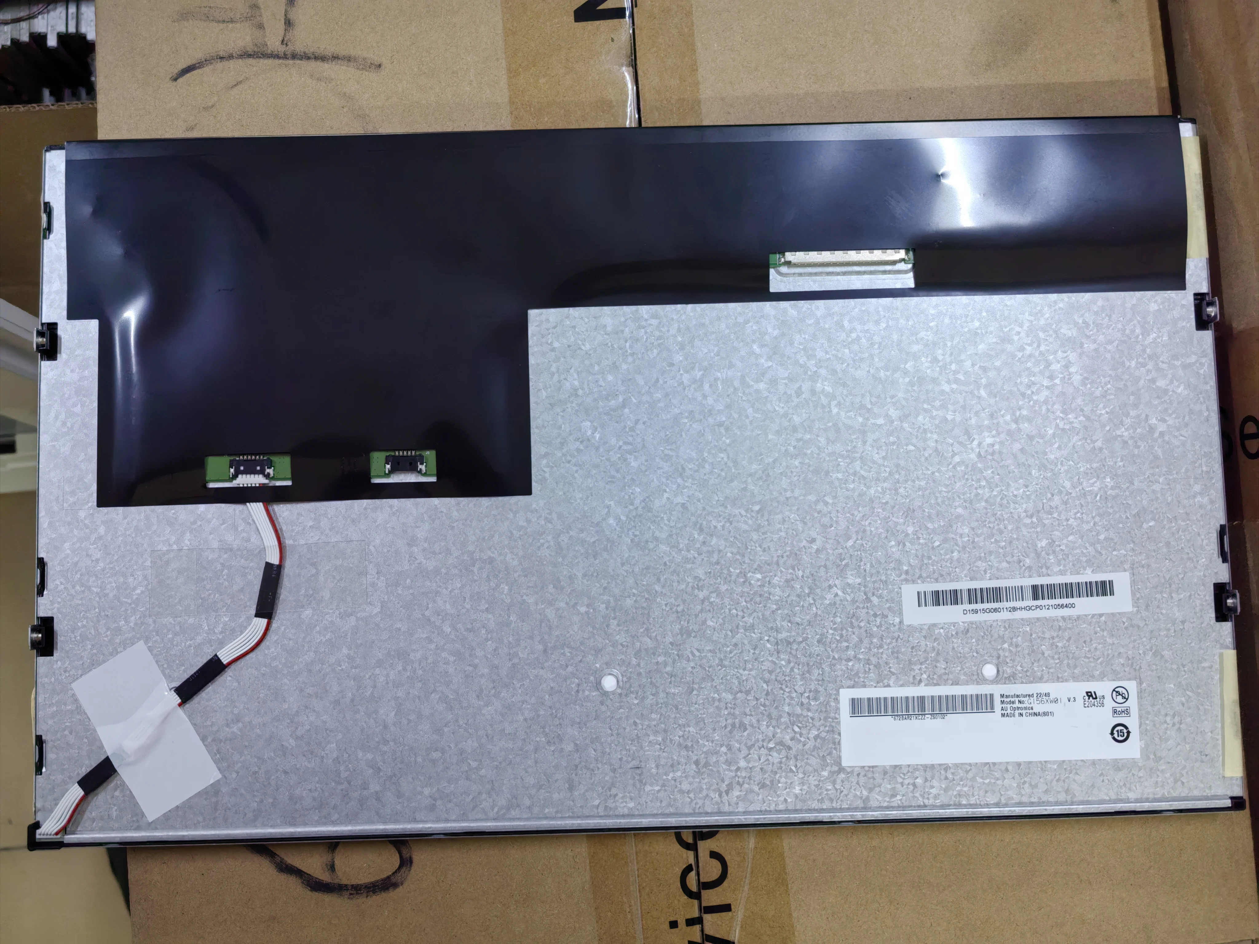 Original G156XW01 V3 15.6-inch screen, tested in stock G156XW01 V1 G156XW01 V2 G156BGE-L01