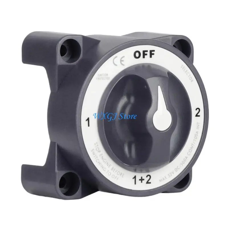 37JE Upgraded Battery Switches Waterproof Power Control Solution Power Management