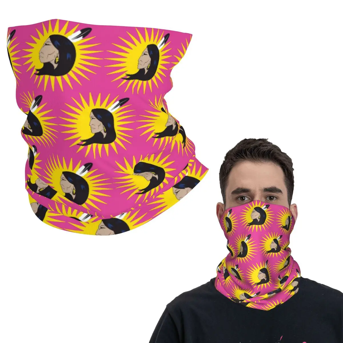 

Ирокез-воин, флаг, ирокез, Канада, коренная бандана, гетры на шею, маска с принтом, шарф, Балаклава для мужчин, женщин, взрослых, зима