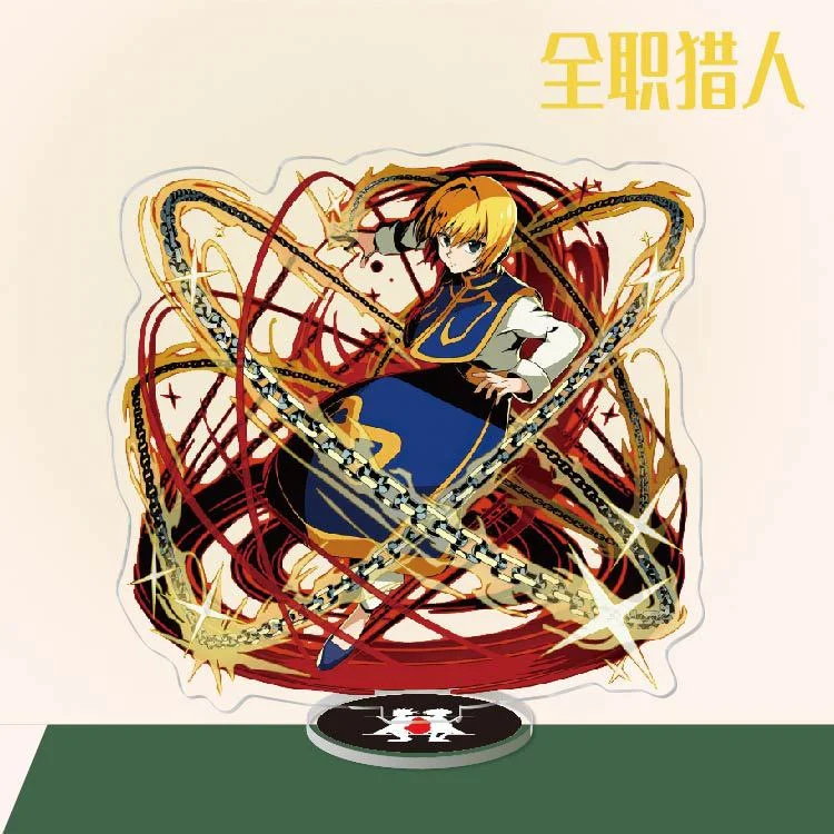 Anime Full-time Hunter Acrylic Stand Double-sided Action Figure Standing HUNTER×HUNTER Model Plate Desk Decor Toys Fans Gifts
