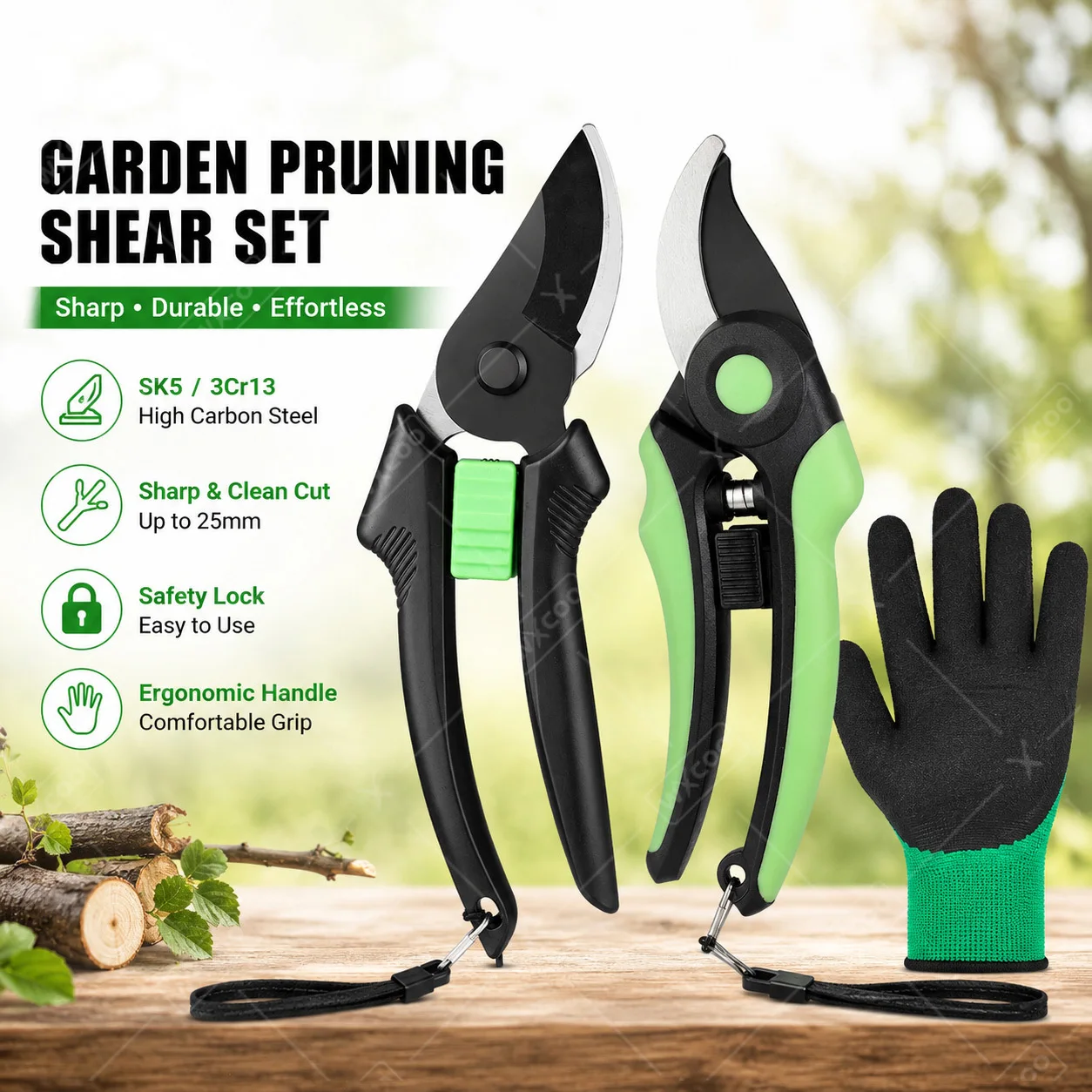 Pruning Tools Fruit Picking Scissors Gardening Hand Pruning Snips Bonsai Hand Edgers Fruit Trees Gardening and Pruning Tools