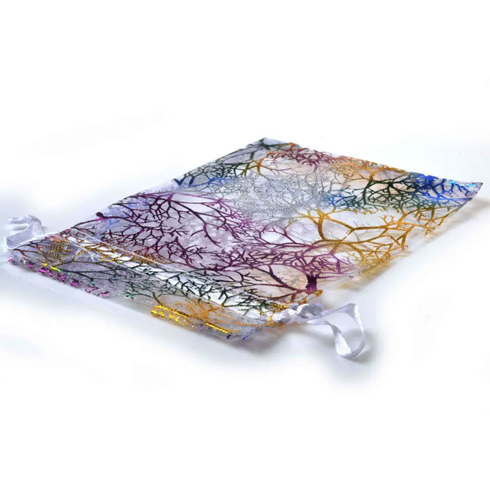 

20Pcs Jewelry Packaging Drawstring Bags Gift Pouches for Wedding Party Favors Candy Chocolate Brooch Pendant Rosary Storage