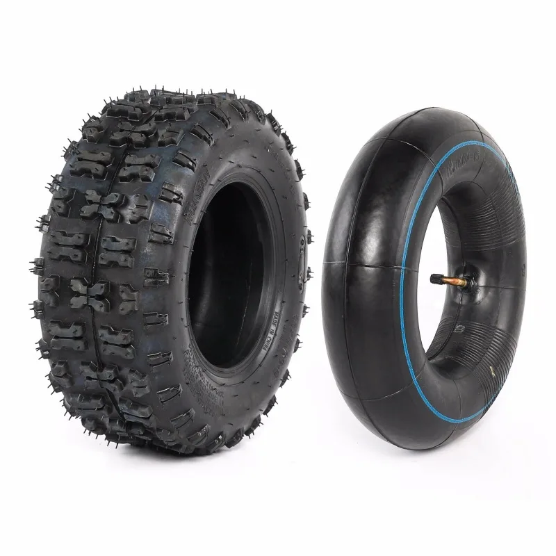13x5.00-6 Tire & Tube Set fo Razor Dirt Quad Go Cart Tractors Go Kart 13x5-6 ATV Off-Road Use Only