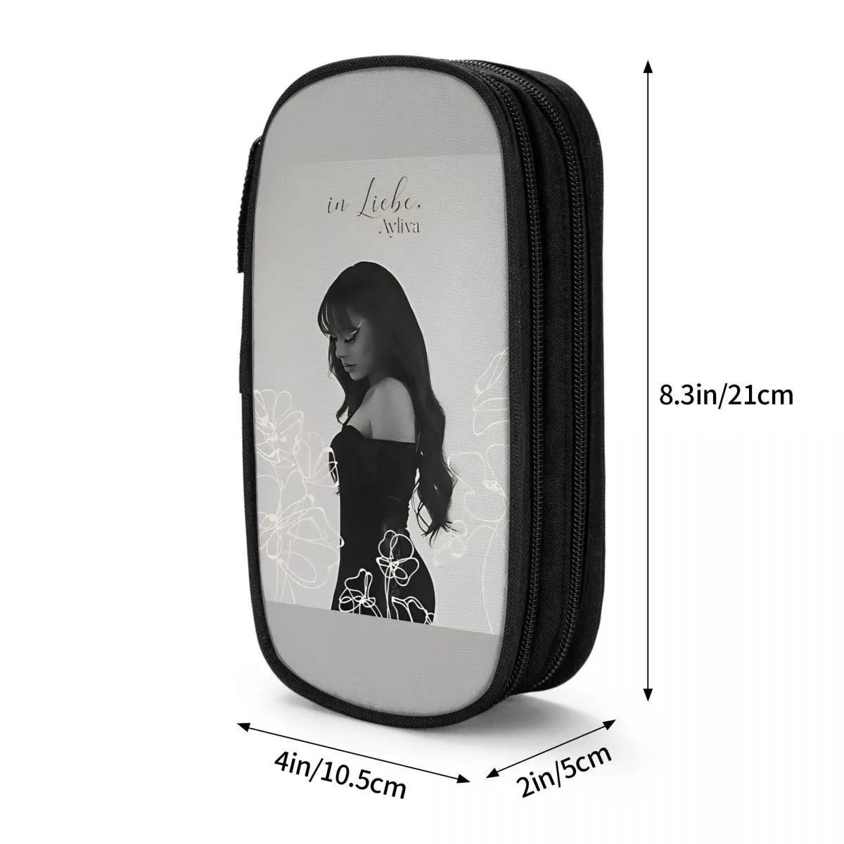 Ayliva In Liebe Tour 2025 الحفل قلم رصاص الحقيبة المغني البوب الموسيقى مدرسة مقلمة فتاة صبي سستة مخصص منظم قرطاسية