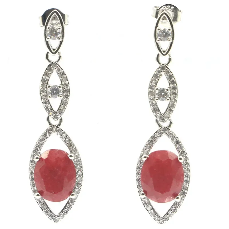 

5 г серьги из смешанного серебра 925 пробы по индивидуальному заказу, роскошные серьги из настоящего зеленого, изумрудного, красного, рубина, синего сапфира, Zultanitel CZ, высокий модный пол