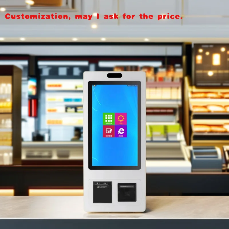 

на заказ. Автоматический кассир супермаркета LIVERDOL K24 с экраном POS-системы, происхождение Китая