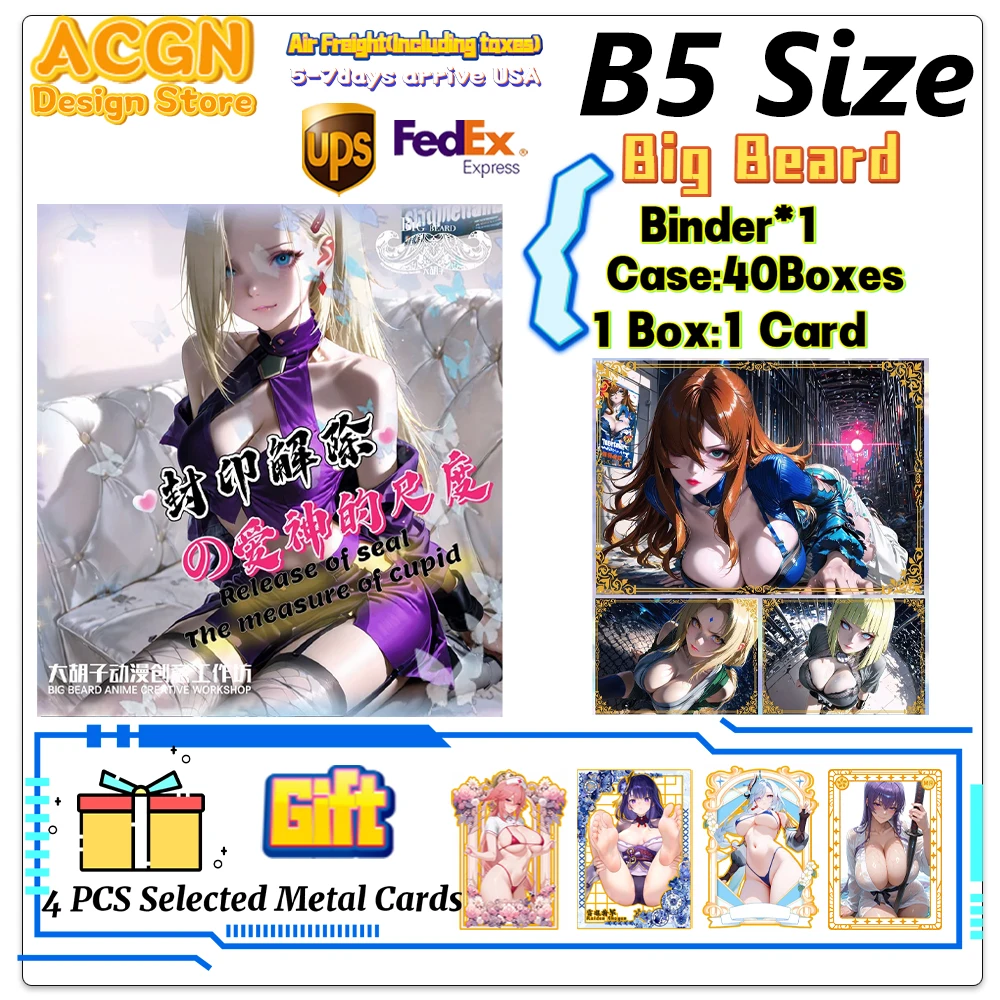 

Новейший размер A5, большая борода, студия, выпуск печати, мера Купидона, бикини Waifu, купальник, сборка ACG CCG TCG, хобби, подарок