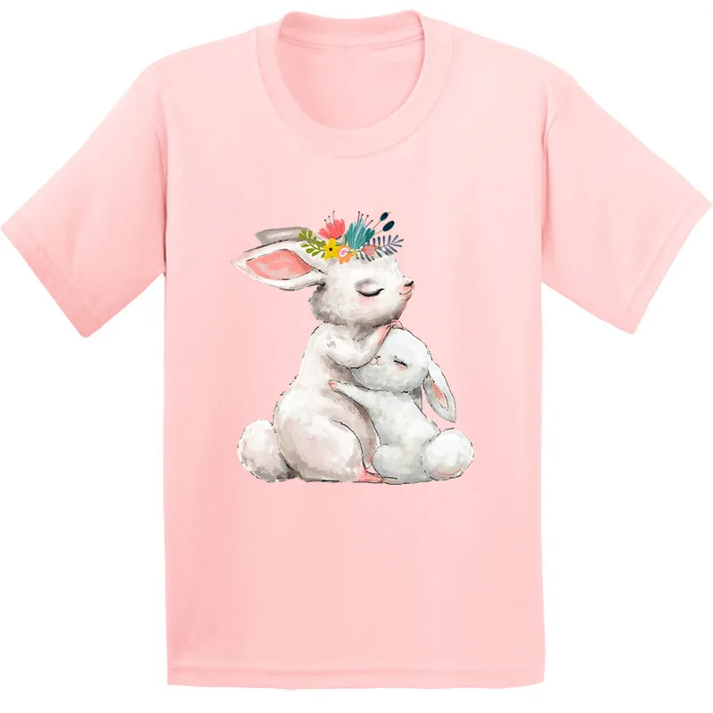 Cute Rabbit Series Kawaii Patches for Clothes Vynil Heat Transfer Thermal Stickers DIY Kids T shirt Iron on for Women Appliqued