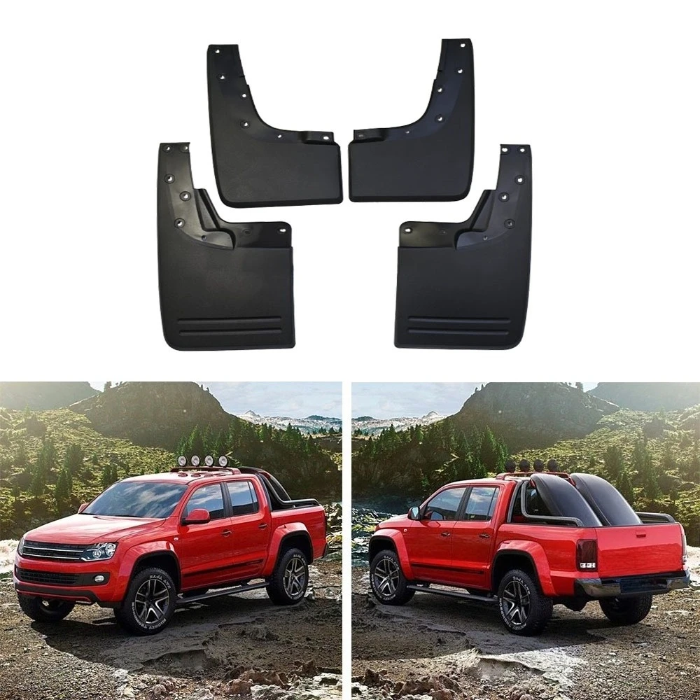

for Volkswagen AMAROK 2011-2025 Car Mud Flaps Splash Guards Mudguards Front&Rear Wheel Fender Protector Car Exterior Accessories