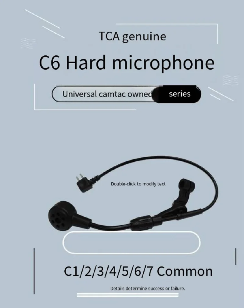 C5/6 Headphone Pickup Hard Microphone XpiC1/2/3/4/5/6/7 Original Product New version