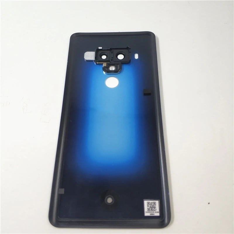 New Glass Battery Cover for HTC U12 Plus Rear Housing Back Case with Camera Lens U12 Plus Replacement Part