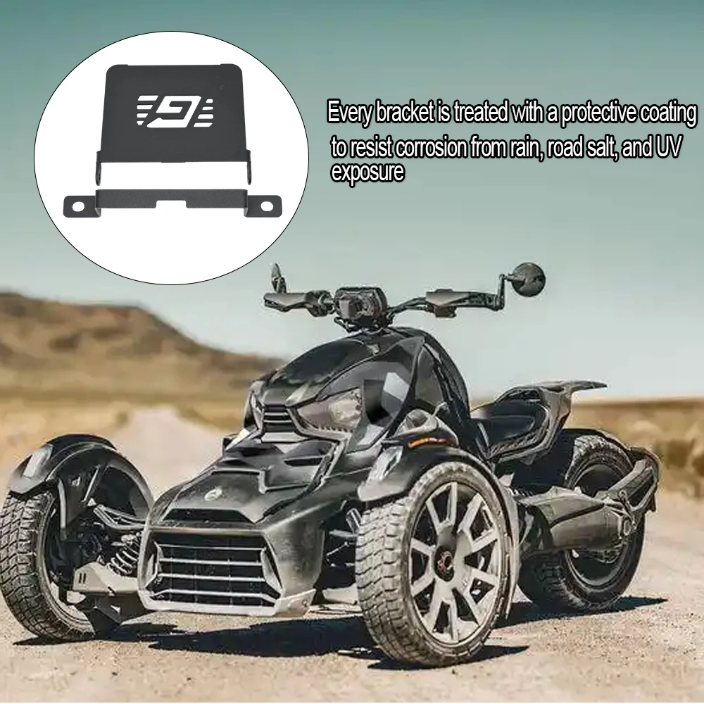 Performance Flip Seat Support Bracket Interior Accessories Car Seat Bracket Black Aluminum Alloy For Can-Am Spyder RT 2020+