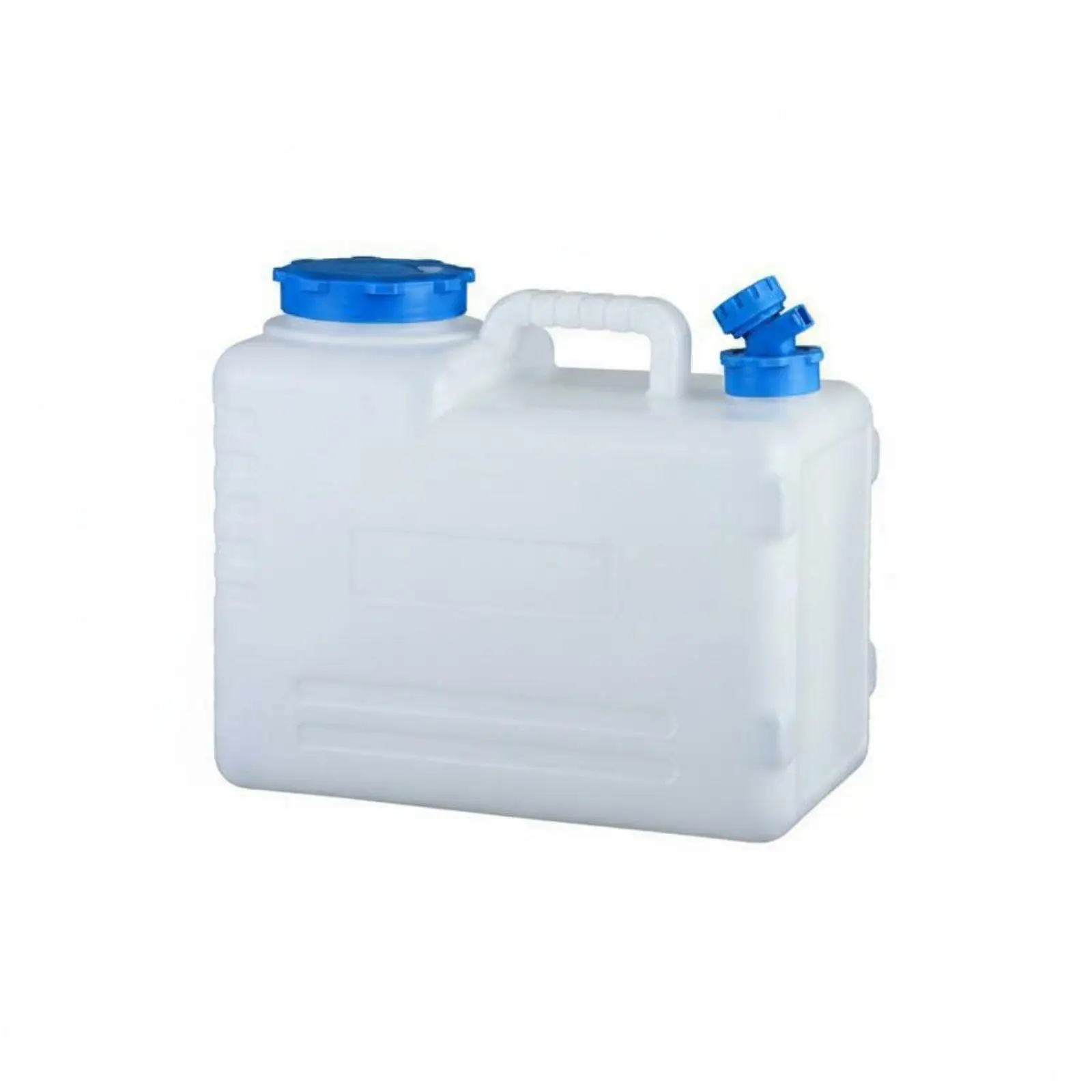 Outdoor Water Container PE Bucket with Faucet 15L Storage Tank for Camping Travel and Household Backup