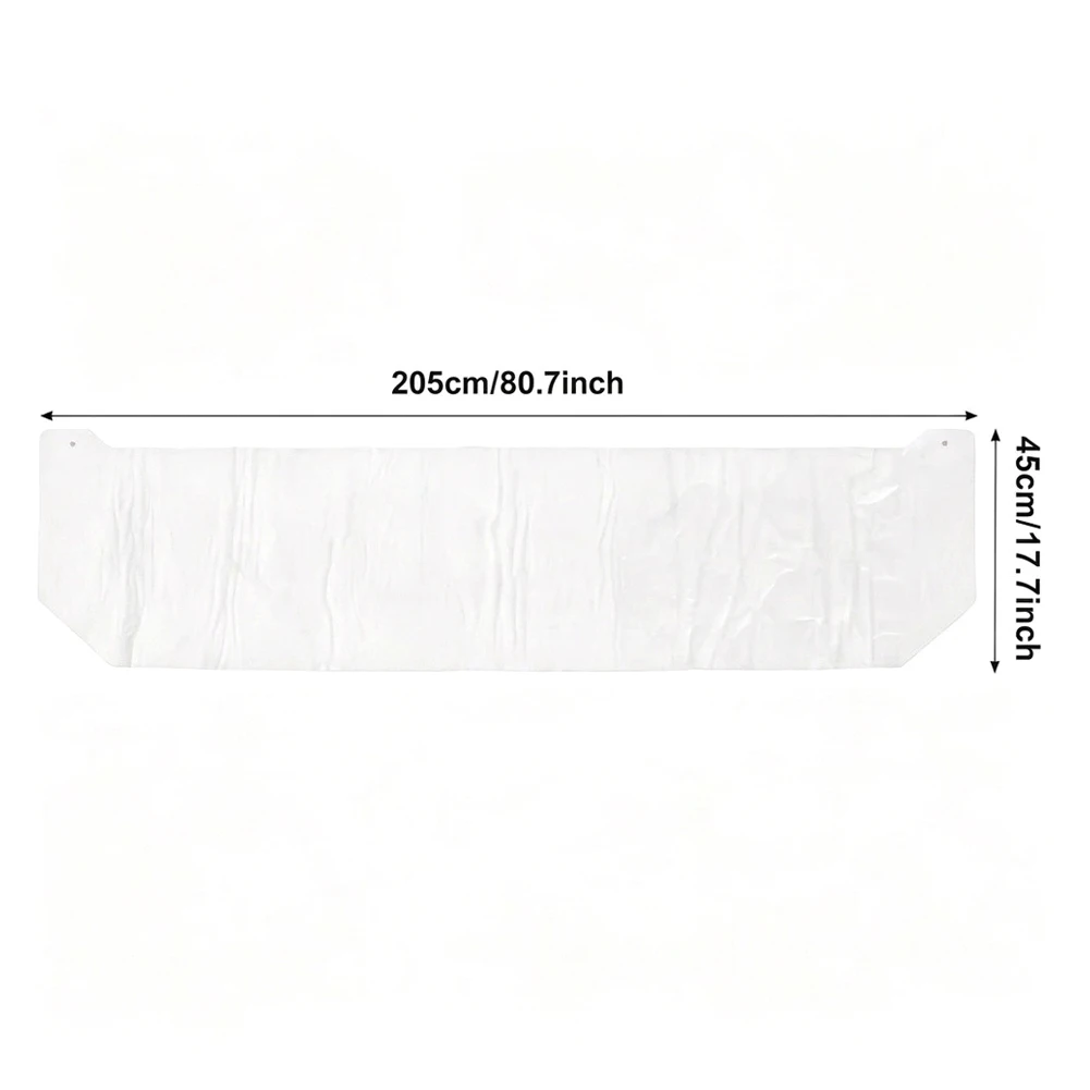 Dishwasher Soundproofing Blanket 205 x 40 cm Cotton Thermal Insulation Pad for Quieter Operation and Heat Retention