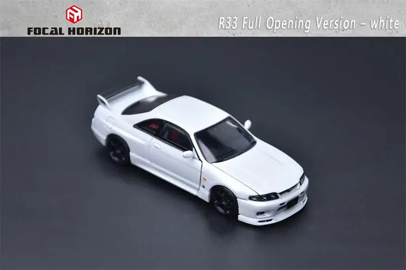 Focal Horizon FH 1:64 BCNR33 R33 Die-Cast Car Model Miniature Gifts