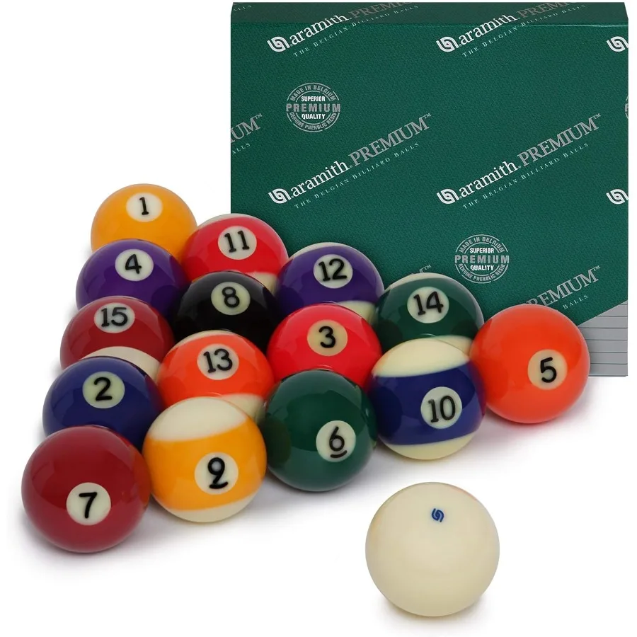 

Pure Phenolic Pool Balls Regulation Belgian Made Billiard Ball Set
