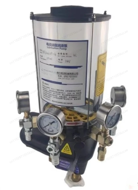 Automatic Centralized Grease Lubrication Pump | 4L Capacity, 4-Point for Punch Presses & Machinery