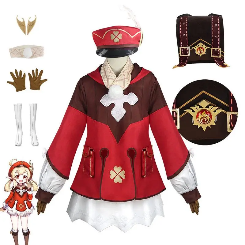

Cosplay Costume Ku Li Role-playing Anime Performance Halloween Costume Young Girls' Traditional Chinese Clothing Stage Costume