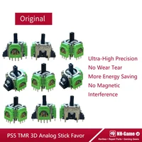 Favor Sensor Stick para controlador PS5 Joystick analógico 3D para PS4 para XBOX Gamepad TMR Joystick electromagnético