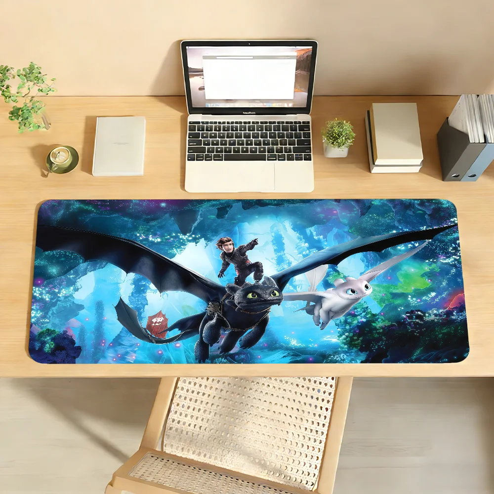 

How to T-Train your D-Dragon Mouse Pad Non-slip Rubber Computer Mat Gamer Balance Decoracion Deskmat Laptop Office Large