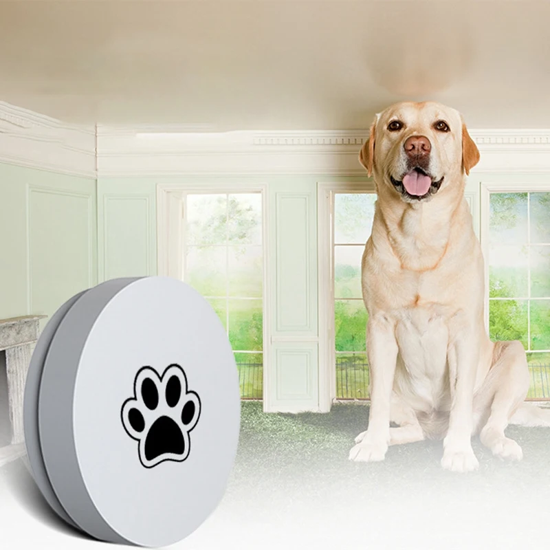 Hot TTKK Pet Doorbell Self-Powered Pet Doorbell Dog Doorbell Pet Supplies 58 Polyphonic Music (4 Levels Of Volume,Including Mute