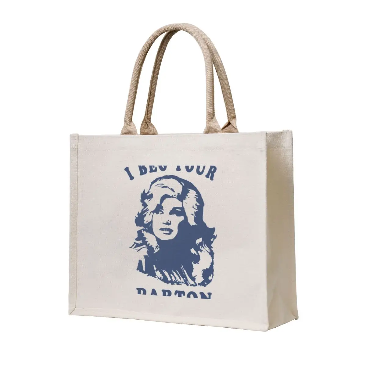 

I Beg Your PartonRetro Tote Bag university shopper bag shopping bag Women's beach bags