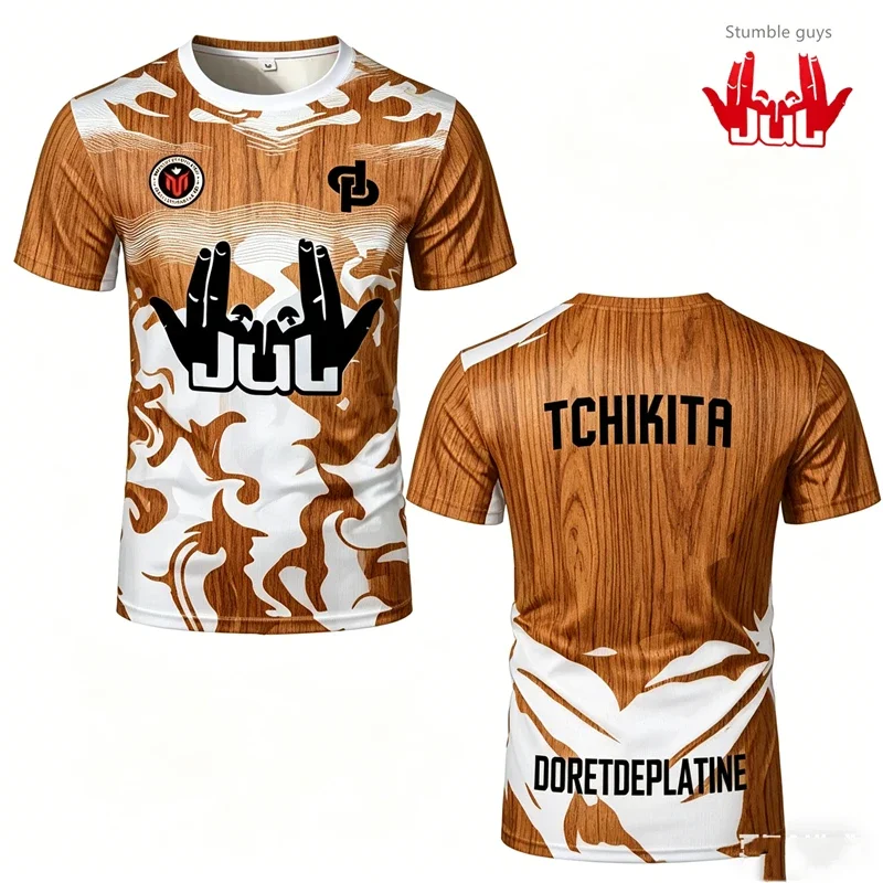 Sommer Herren Fitness-Training 90-Minuten-Serie MM9 JUL Fußballtrikot Outdoor-Sport Schnelltrocknend Kinder Jungen T-Shirt