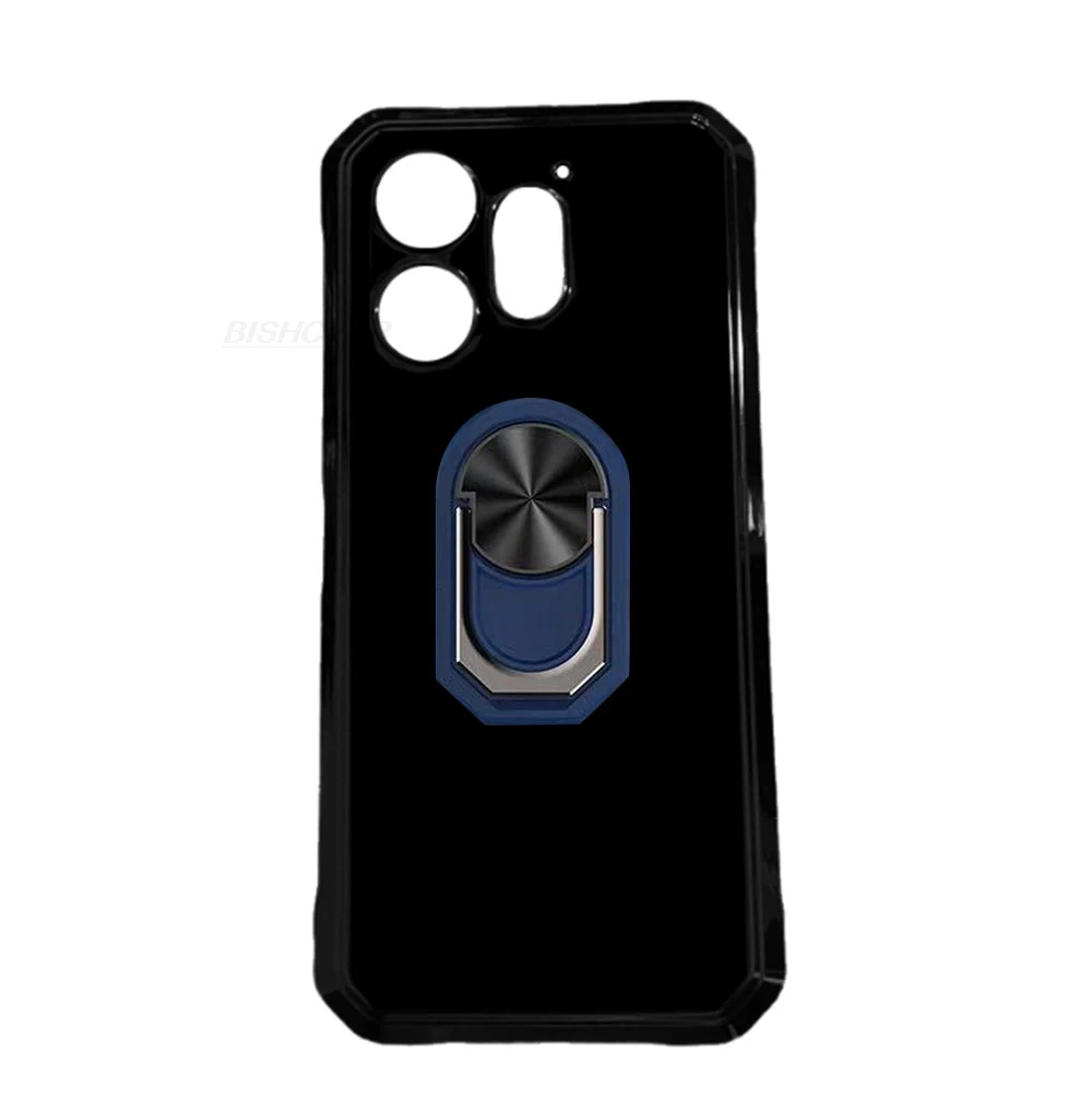Para Blackview Oscal Marine 3 ON OscalMarine3 Marine3, funda con soporte de anillo trasero, carcasa de silicona TPU suave para smartphone.