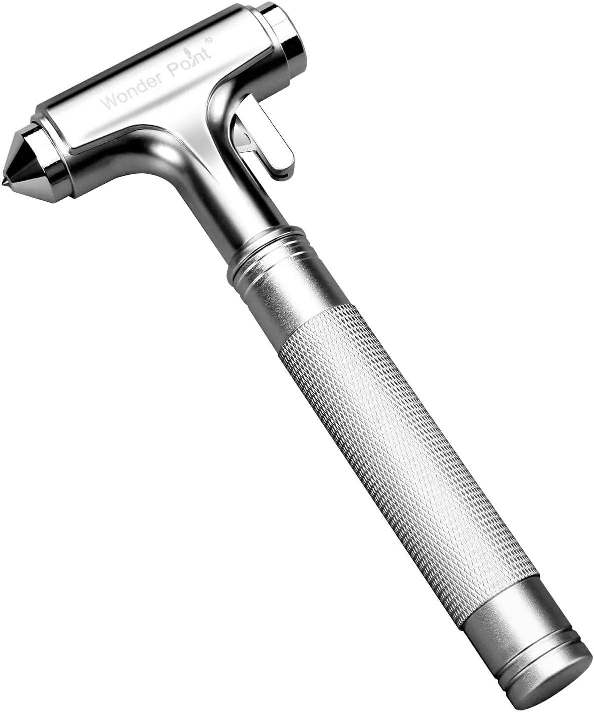 

Premium Car Glass Breaker with Seat Belt Cutter - Emergency Escape Tool, Metal Window Hammer, Aluminum Alloy Head