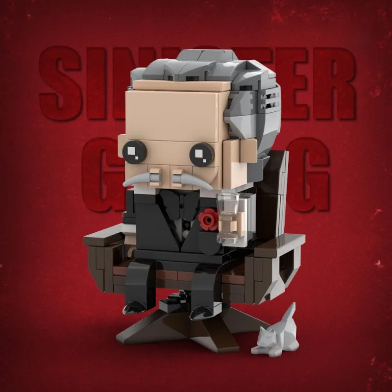 Ensemble de blocs de construction MOC parrain Vito Andolini Corleone, 408 pièces, figurine de film classique, modèle de foi de dieu, jouets cadeaux pour enfants et adultes