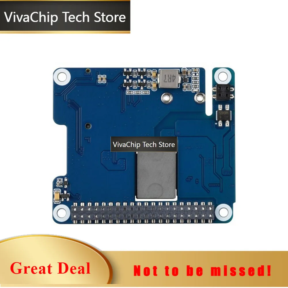 VivaChip TechPCIe To M.2 Adapter With PoE Function (C) For Raspberry Pi 5 Supports NVMe Protocol M.2 Solid State Drive High-spee