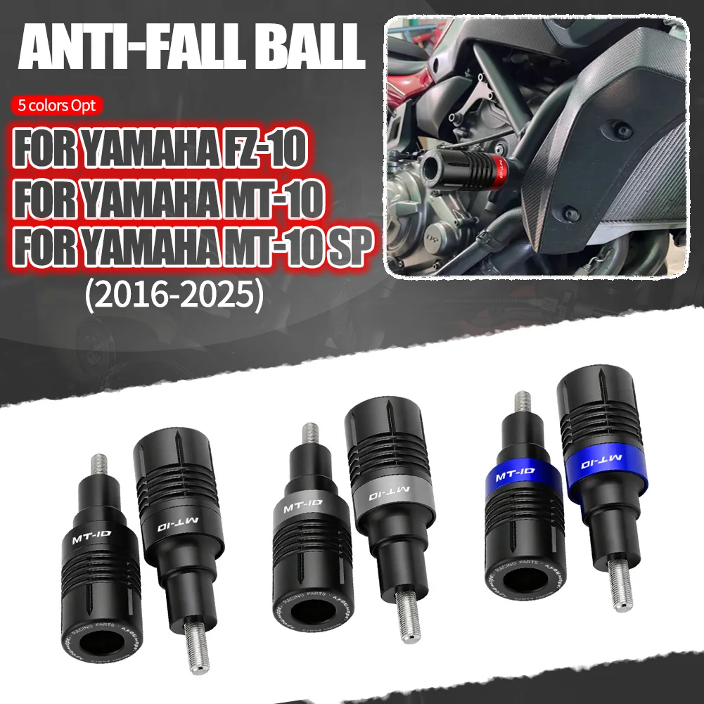 

MT10 Frame Slider Crash Protector For YAMAHA MT10 FZ10 MT-10SP MT10SP Motorcycle Accessories Falling Protection Bobbins Pad