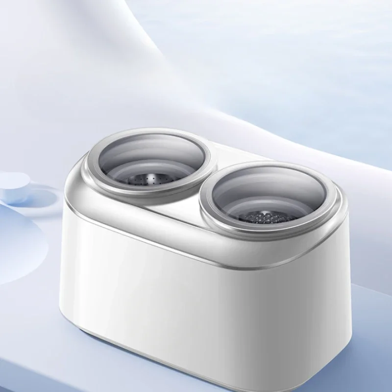 Double cabin bucket underwear washing machine Automatic household special baby small mini socks